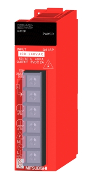 三菱電機 Q61SP スリムタイプ電源 入力電圧AC100V~240V 出力電圧DC5V 出力電流2A