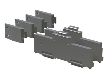 三菱電機 Q6DIN1 DINレール取付用アダプタ Q38B/Q312B/Q38DB/Q312DB/Q68B/Q612B/Q38RB/Q68RB/Q65WRB用