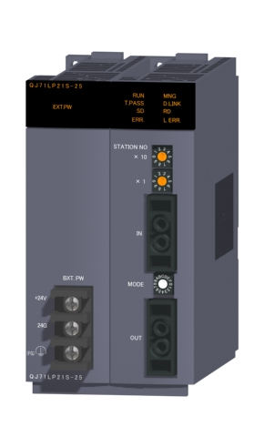 三菱電機 QJ71LP21S-25 MELSECNET/Hネットワークユニット 光ループ(SI)