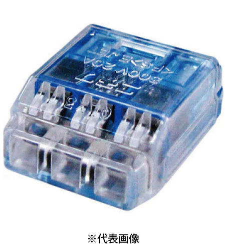 ニチフ QLX3 差込形電線コネクタ クイックロックコネクタ 極数3 50個入り