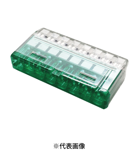 ニチフ QLX8 差込形電線コネクタ クイックロックコネクタ 極数8 20個入り