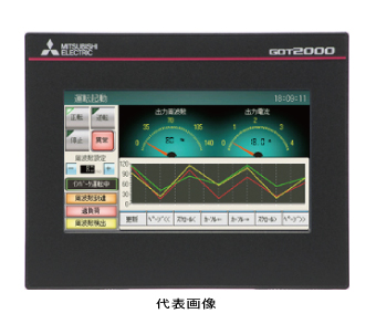 在庫有り 三菱電機 GT2104-RTBD グラフィックオペレーションターミナル 4.3型Wide [480×272ドット] TFTカラー液晶 65536色 メモリ9MB DC24Vタイプ シリアルIF RS-232 RS-422/485 Ethernet