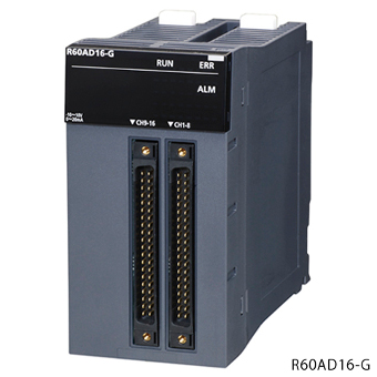 三菱電機 R60AD16-G MELSEC iQ-Rシリーズ チャンネル間絶縁アナログ-ディジタル変換ユニット 電圧・電流入力:16ch