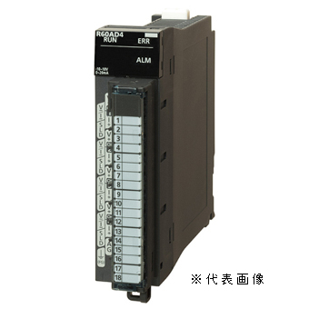 三菱電機 R60ADI8 MELSEC iQ-Rシリーズ アナログ-ディジタル変換ユニット 電流入力:8ch
