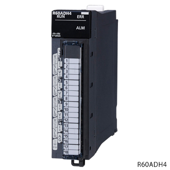 三菱電機 R60ADH4 MELSEC iQ-Rシリーズ 高速アナログ-ディジタル変換ユニット 電圧・電流入力:4ch
