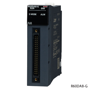 三菱電機 R60DA8-G MELSEC iQ-Rシリーズ チャンネル間絶縁ディジタル-アナログ変換ユニット 電圧・電流出力:8ch