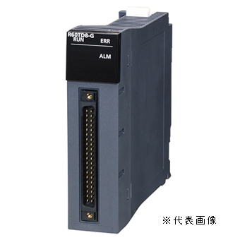 三菱電機 R60RD8-G MELSEC iQ-Rシリーズ チャンネル間絶縁測温抵抗体入力ユニット 8チャンネル 測温抵抗体(Pt100,JPt100,Ni100,Pt50) 変換速度:10ms/チャンネル 40ピンコネクタ チャンネル間絶縁