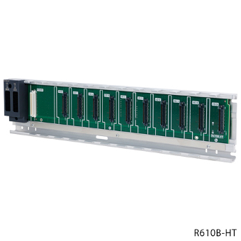 三菱電機 R610B-HT MELSEC iQ-Rシリーズ 高温対応増設ベースユニット 10スロット 使用周囲温度0~60℃に対応