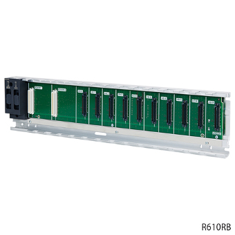 三菱電機 R610RB MELSEC iQ-Rシリーズ 電源二重化用増設ベースユニット 10スロット 電源二重化用電源ユニット2台装着要