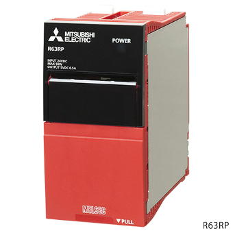 三菱電機 R63RP MELSEC iQ-Rシリーズ 電源二重化用電源ユニット DC電源ユニット 入力:DC24V 出力:DC5V 6.5A