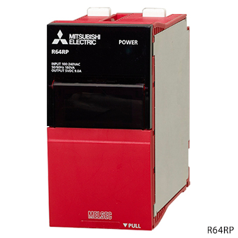 三菱電機 R64RP MELSEC iQ-Rシリーズ 電源二重化用電源ユニット AC電源ユニット 入力:AC100~240V 出力:DC5V 9A