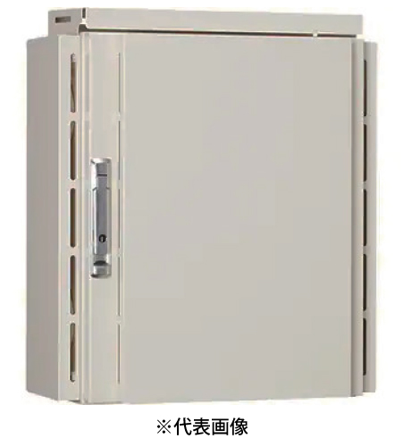 日東工業 RA20-34LDBC 屋外用熱対策制御盤キャビネット ルーバー・遮光板付タイプ 色 クリーム