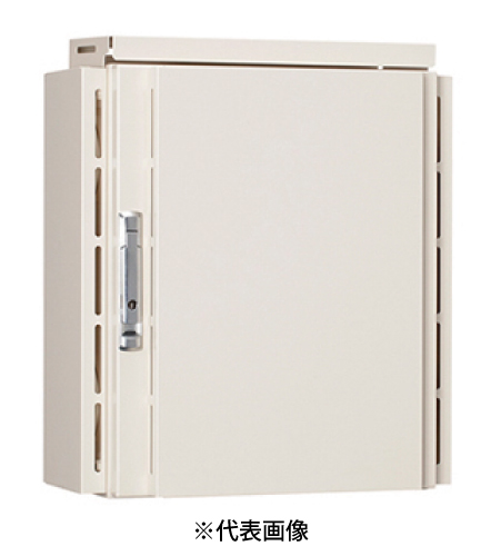 日東工業 RA20-34DBC 屋外用熱対策制御盤キャビネット 遮光板付タイプ 色 クリーム