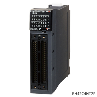 三菱電機 RH42C4NT2P MELSEC iQ-Rシリーズ DC入力/トランジスタ出力混合ユニット シンクタイプ トランジスタ出力:32点 DC12/24V 0.2A