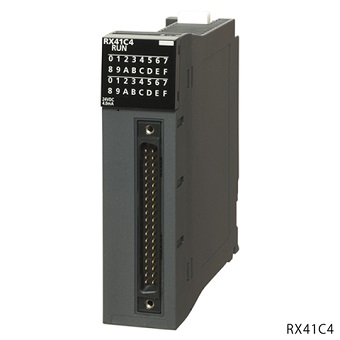 三菱電機 RX41C4 MELSEC iQ-Rシリーズ DC入力ユニット プラスコモン/マイナスコモン共用タイプ DC入力:32点 DC24V 4mA