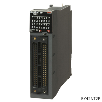 三菱電機 RY42NT2P MELSEC iQ-Rシリーズ トランジスタ出力ユニット シンクタイプ トランジスタ出力:64点 DC12/24V 0.2A