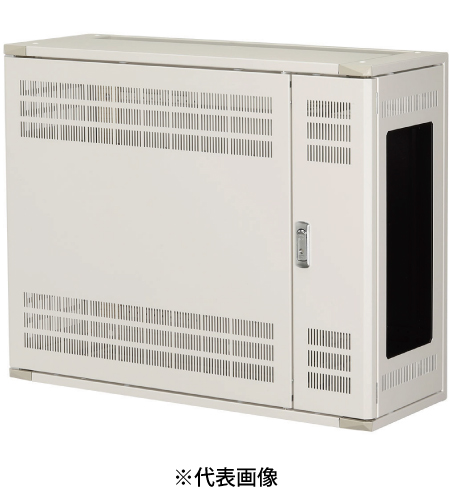 日東工業 THD16-865W HUB収納キャビネット 壁掛けワイドタイプ 色ペールホワイト塗装 外形mm(W800 h650 D160) 取付ユニット2U