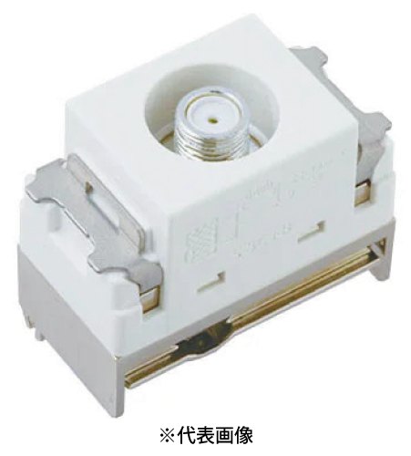 パナソニック WCS4712CW 新4K8K衛星放送対応 埋込ホーム用 高シールドテレビコンセント 端末用 電流通過形10~3224MHz 色 セラミックホワイト