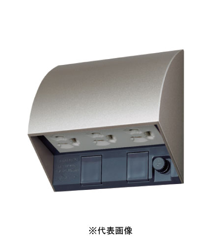パナソニック WK4603Q スマート接地防水トリプルコンセント 抜け止め式 アースターミナル付 露出埋込両用 色 シャンパンブロンズ