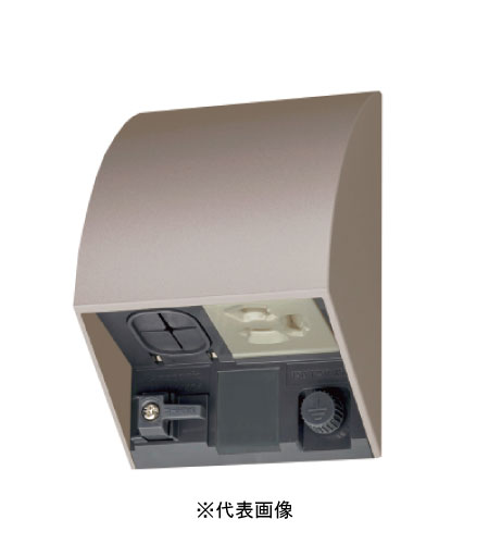 パナソニック WK4604Q スマート接地防水コンセント 入線機能付 抜け止め式・アースターミナル付 露出・埋込両用 シャンパンブロンズ