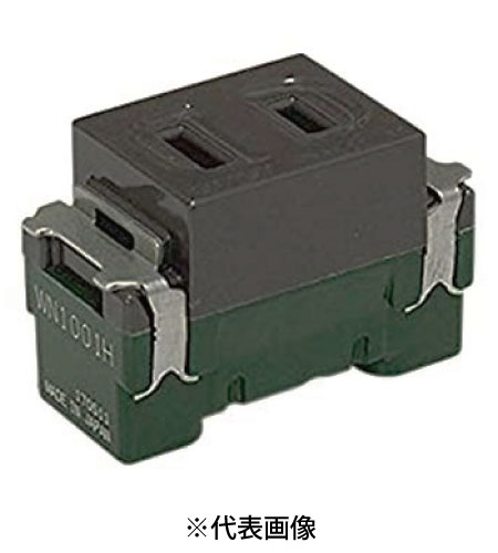 パナソニック WN1001H 埋込コンセント シングル 15A 125V AC 色 グレー