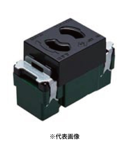 パナソニック WN1061B 埋込抜け止め抜け止めコンセント シングル 15A 125V AC 色 ブラック