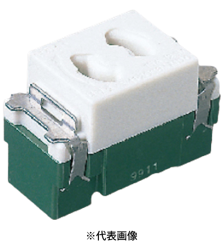 パナソニック WN1061CW 埋込抜け止め抜け止めコンセント シングル 15A 125V AC 色 セラミックホワイト