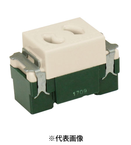 パナソニック WN1061F 埋込抜け止め抜け止めシングルコンセント シングル 15A 125V AC 色 ベージュ