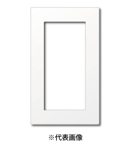 パナソニック WT8051W スイッチ用腰高プレート 1連用 スクエア 色ホワイト