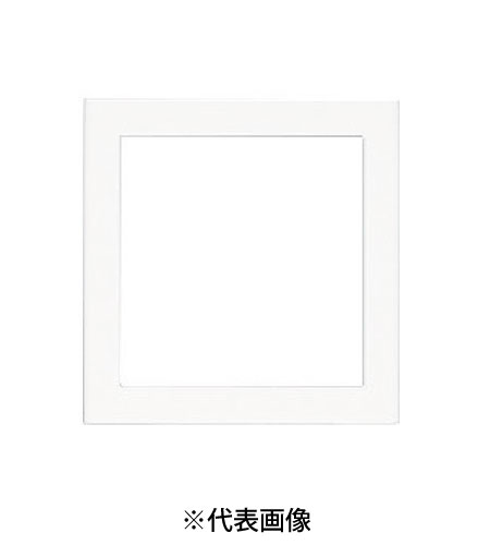 パナソニック WT8392W 簡易耐火スイッチプレート 2連接穴用 スクエア 色ホワイト