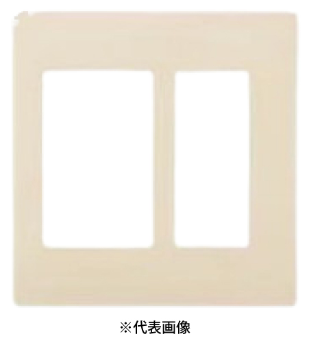 パナソニック WTA7112FK スイッチプート+コンセントプレート 2連用 色マットベージュ
