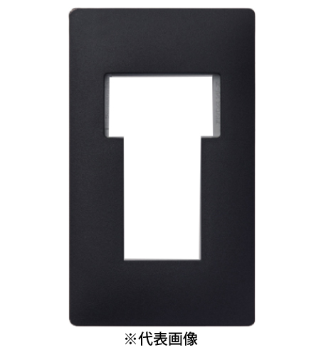パナソニック WTA75124BK 簡易耐火スイッチプレート+コンセントプレート 2連用 色マットブラック