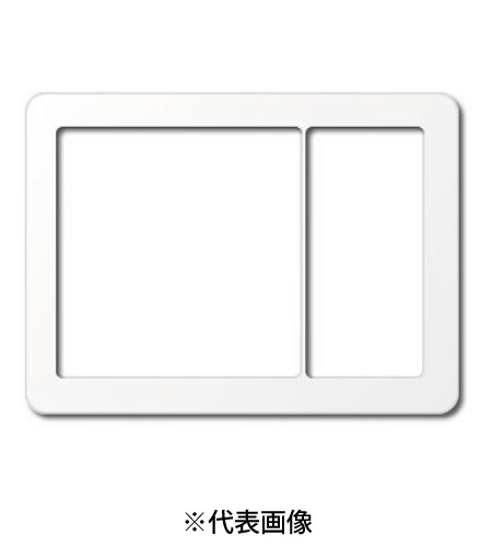 パナソニック WTC7123W スイッチプート 2連接穴用+1連用 ラウンド 色ホワイト
