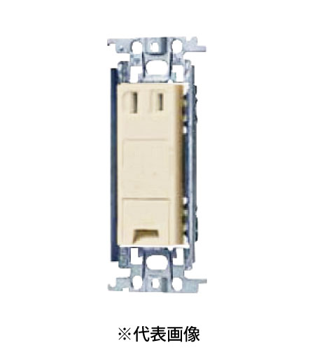 パナソニック WTF133139F 埋込アースターミナル付コンセント 金属枠付 15A 125V AC 色 ベージュ