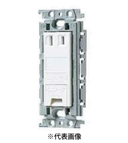 パナソニック WTF133149W 埋込アースターミナル付コンセント 絶縁枠付 15A 125V AC 色 ホワイト