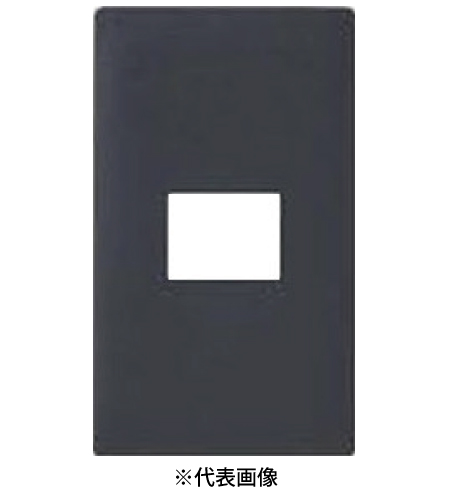 パナソニック WTL7701HK 簡易耐火コンセントプレート 1コ用 色マットグレー