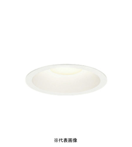 オーデリック XD457048R LED一体型ダウンライト Φ150 非調光 FHT24W相当 電球色 オフホワイト