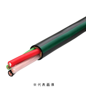 矢崎エナジーシステム アースイン600V-CV 4芯(3.5sq×3芯 + アース2sq×1芯) 600V耐圧 ≪切売≫10m以上1m単位